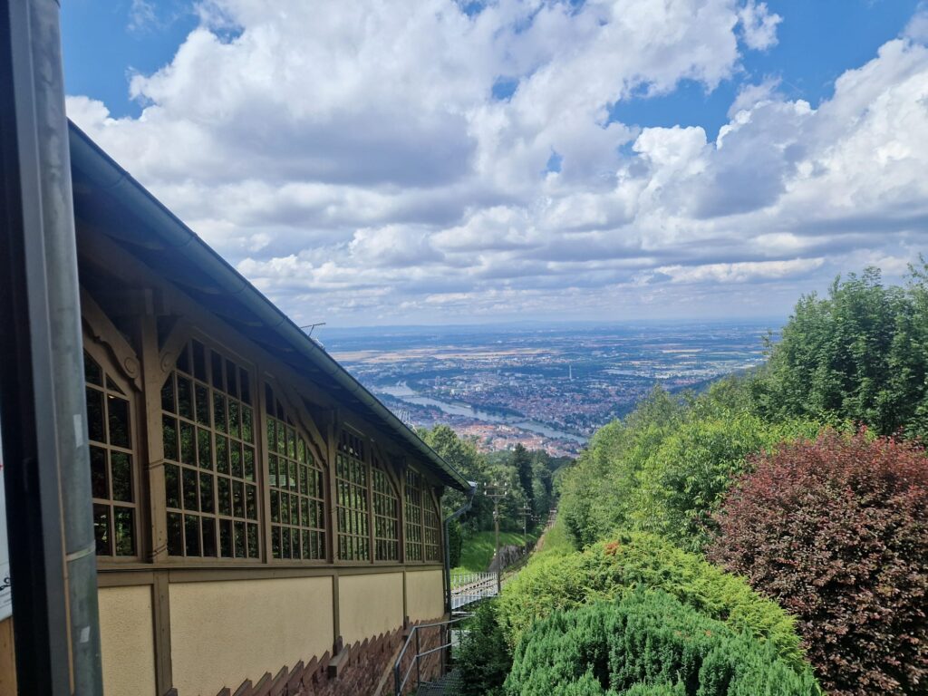 Bergbahn fahren heidelberg